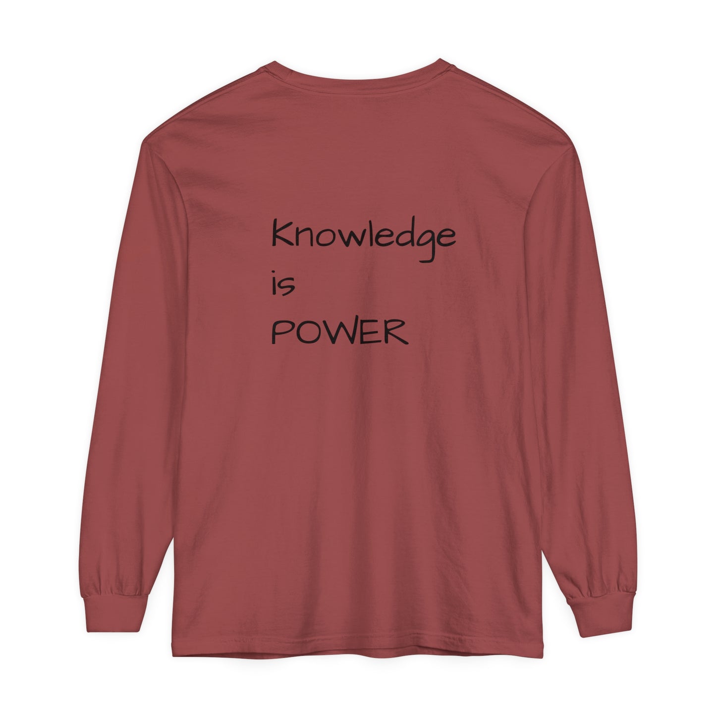 Unisex Garment-dyed Long Sleeve T-Shirt