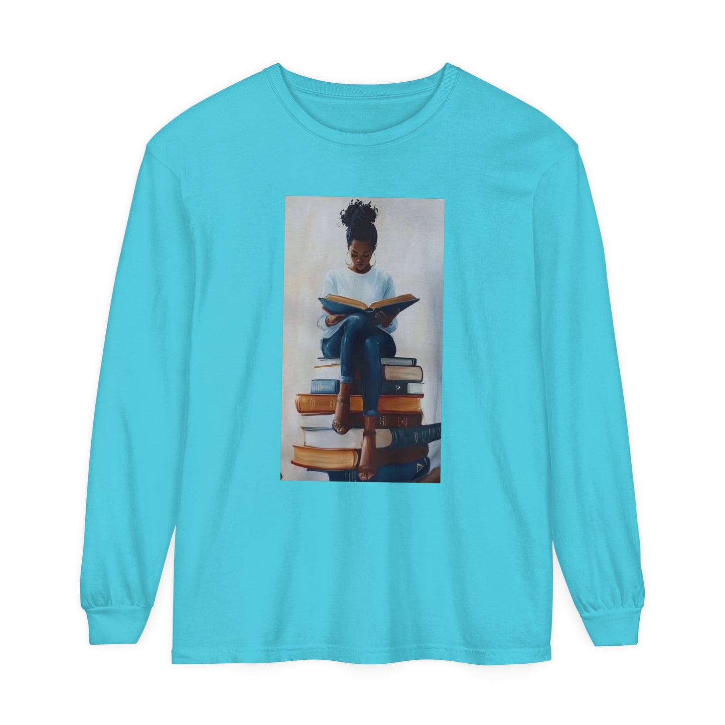 Unisex Garment-dyed Long Sleeve T-Shirt
