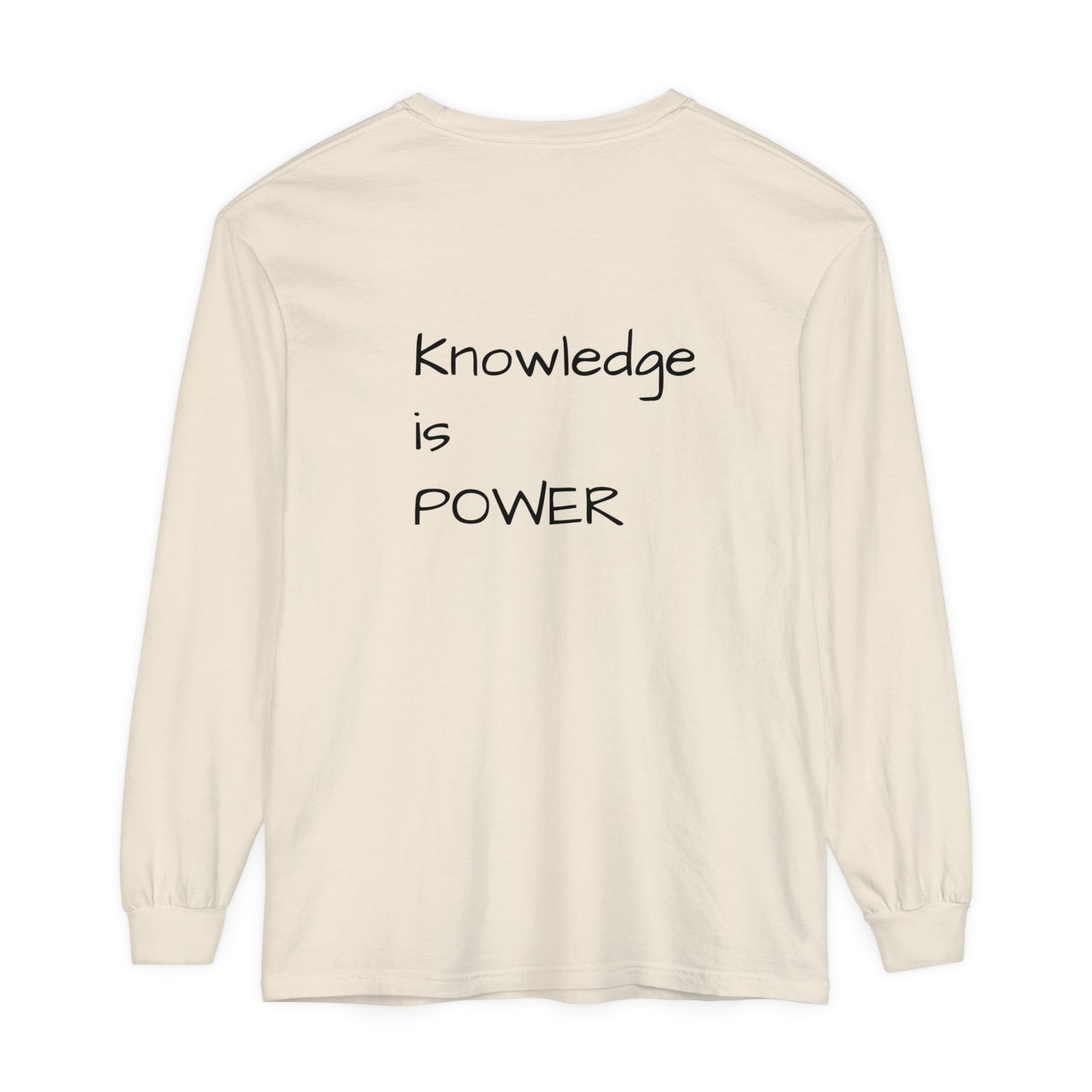 Unisex Garment-dyed Long Sleeve T-Shirt