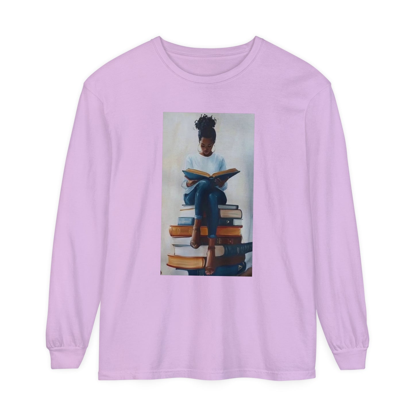 Unisex Garment-dyed Long Sleeve T-Shirt