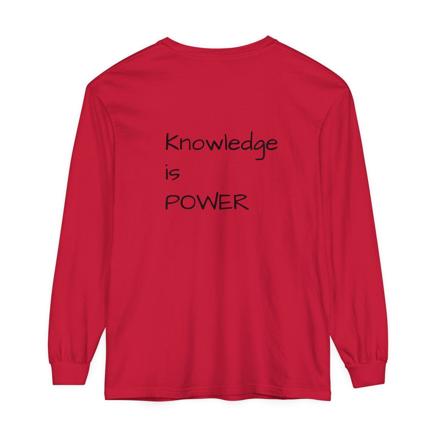 Unisex Garment-dyed Long Sleeve T-Shirt