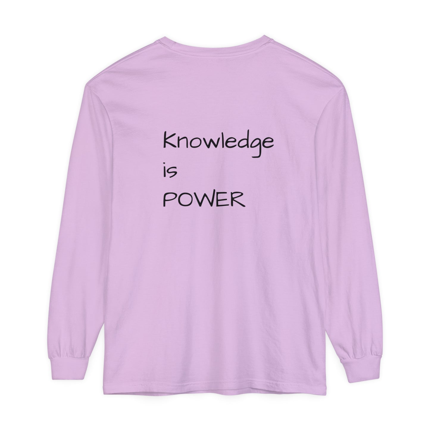 Unisex Garment-dyed Long Sleeve T-Shirt