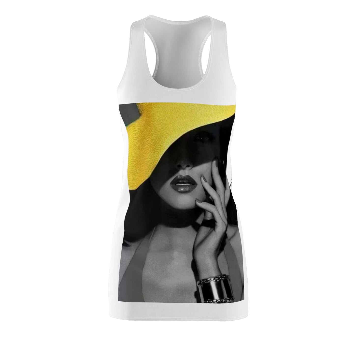 Women's Cut & Sew Racerback Dress (AOP)