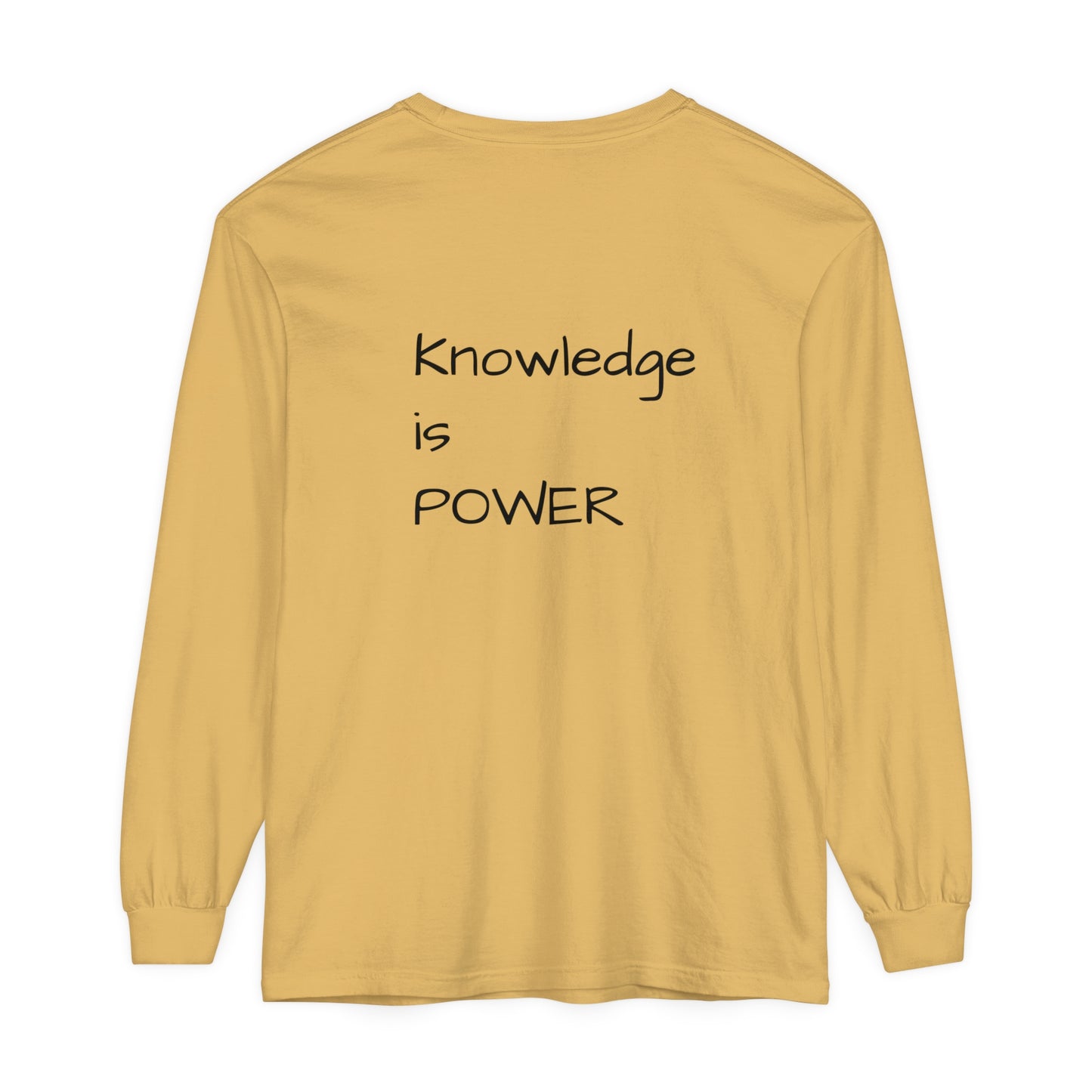 Unisex Garment-dyed Long Sleeve T-Shirt