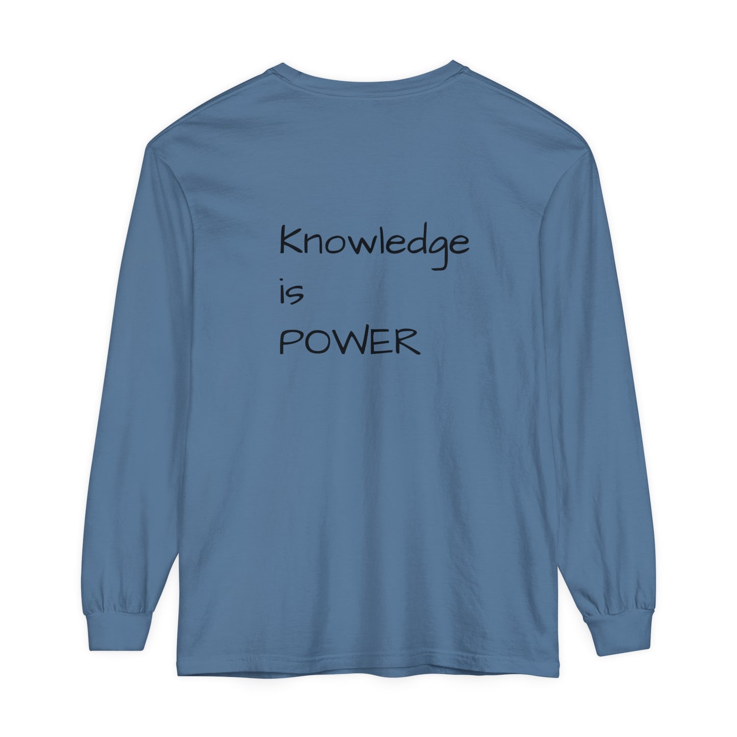 Unisex Garment-dyed Long Sleeve T-Shirt