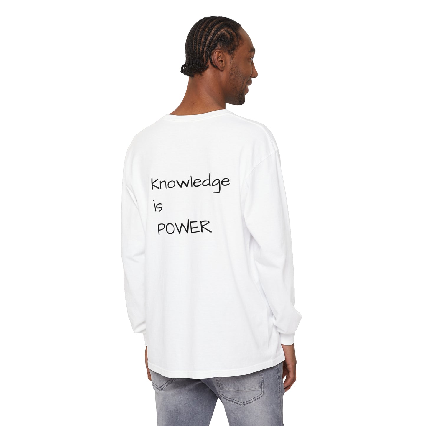 Unisex Garment-dyed Long Sleeve T-Shirt