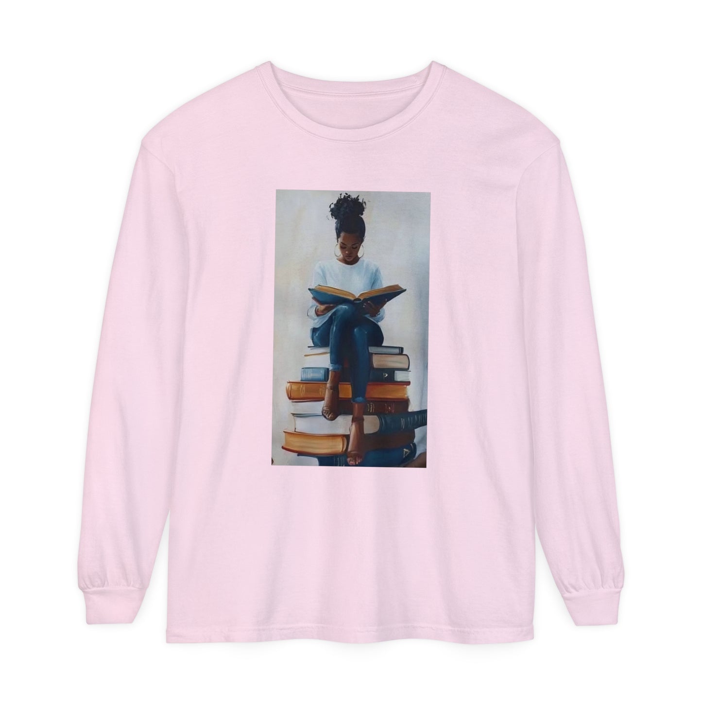 Unisex Garment-dyed Long Sleeve T-Shirt