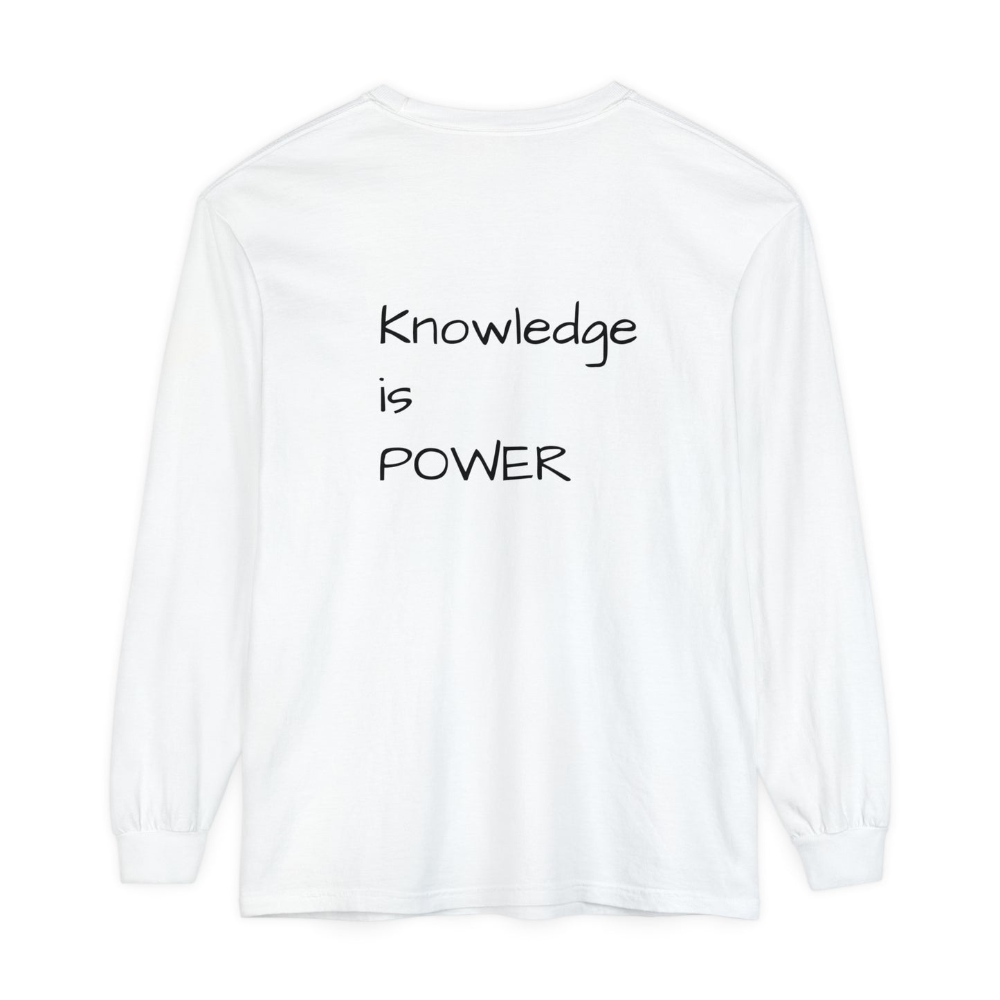 Unisex Garment-dyed Long Sleeve T-Shirt