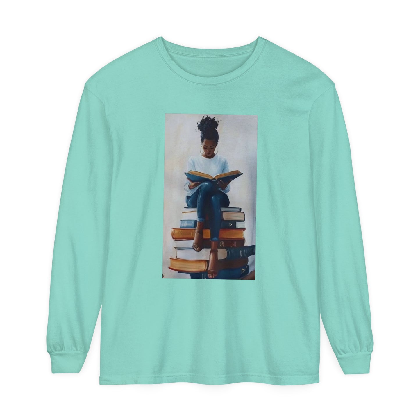 Unisex Garment-dyed Long Sleeve T-Shirt
